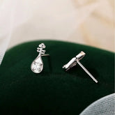 Chinese Style Asymmetrical Fan & Pipa Earrings